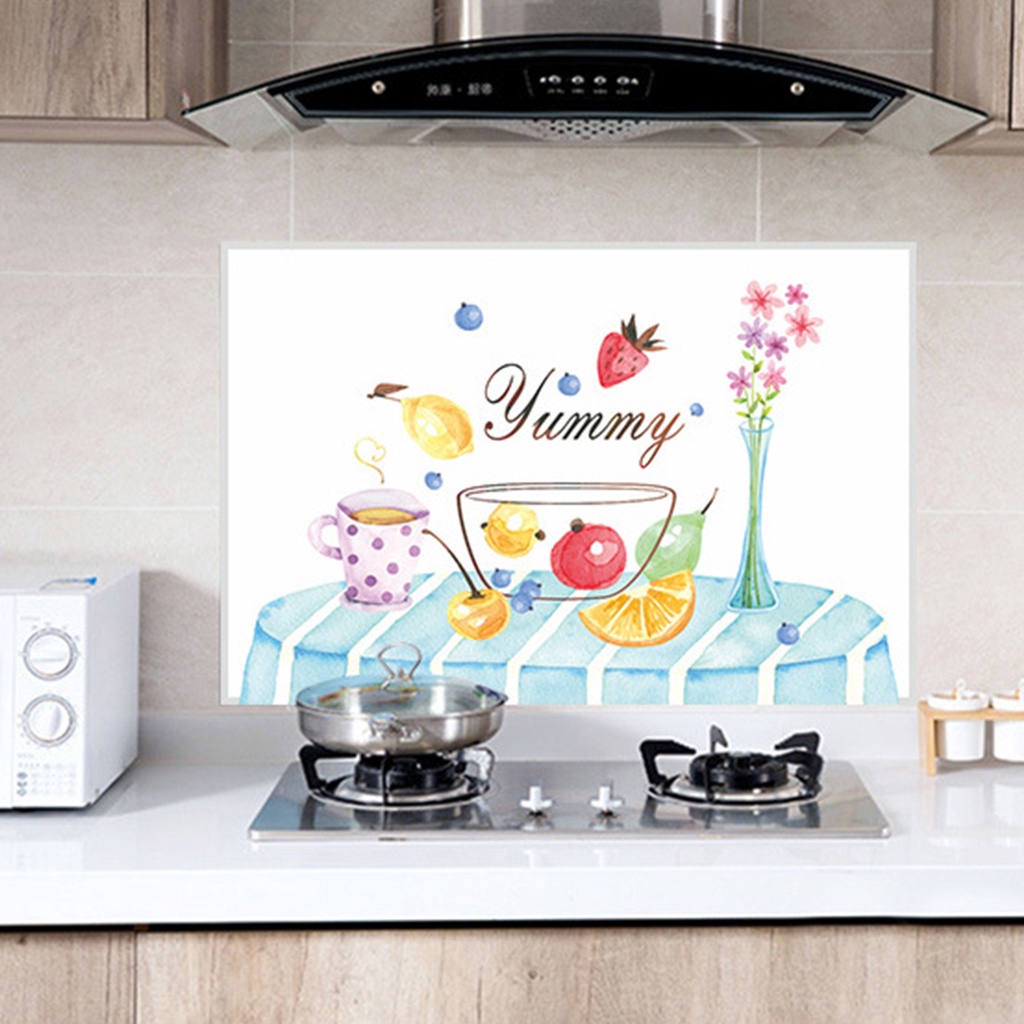 Miếng Dán Tường Chống Nước Chịu Nhiệt Độ Cao Họa Tiết Sáng Tạo Trang Trí Nhà Cửa