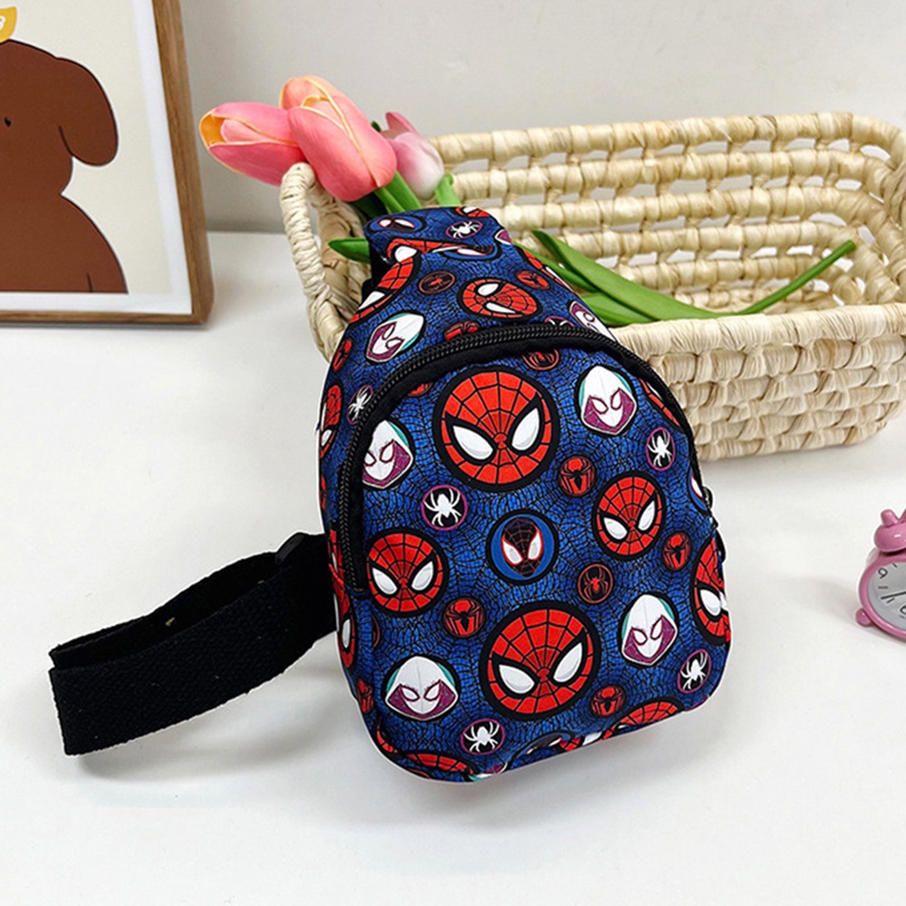 Túi Đeo Chéo Ngực Siêu Nhẹ In Họa Tiết Hoạt Hình Marvel PAW Patrol Thời Trang Cho Bé Trai