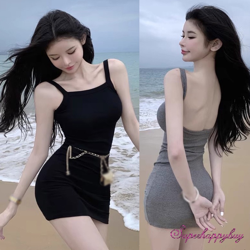 Đầm Sát Nách Màu Sắc Thời Trang Mùa Hè Cho Nữ