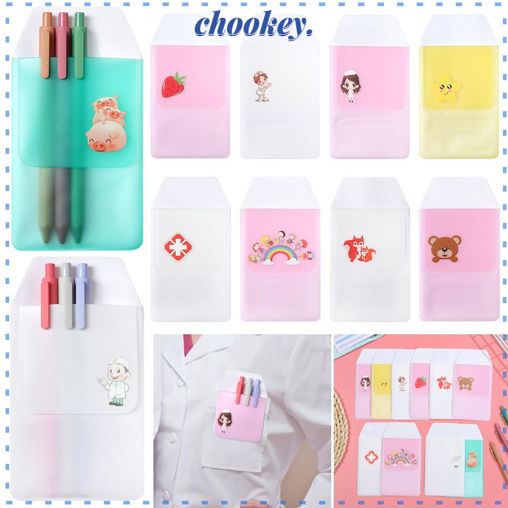 CHOOKEY Set 3 Túi Đựng Bút Tiện Lợi Ốp