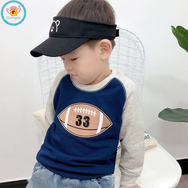 Áo sweater Tay Dài In Họa Tiết Hoạt Hình Phong Cách Hàn Quốc Thời Trang Xuân Thu Cho Bé
