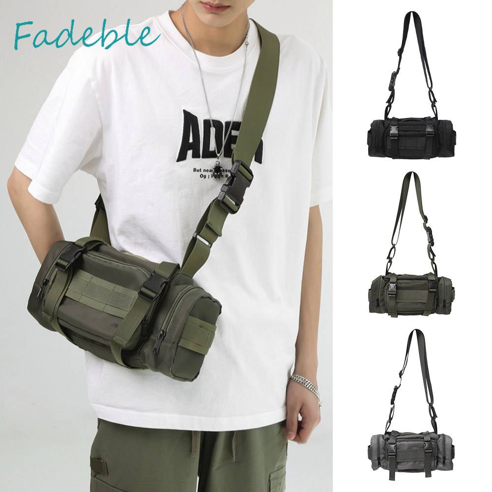 Túi Đeo Chéo Ngực Bằng Nylon Có Thể Điều Chỉnh Dùng Khi Đi Câu Cá / Cắm