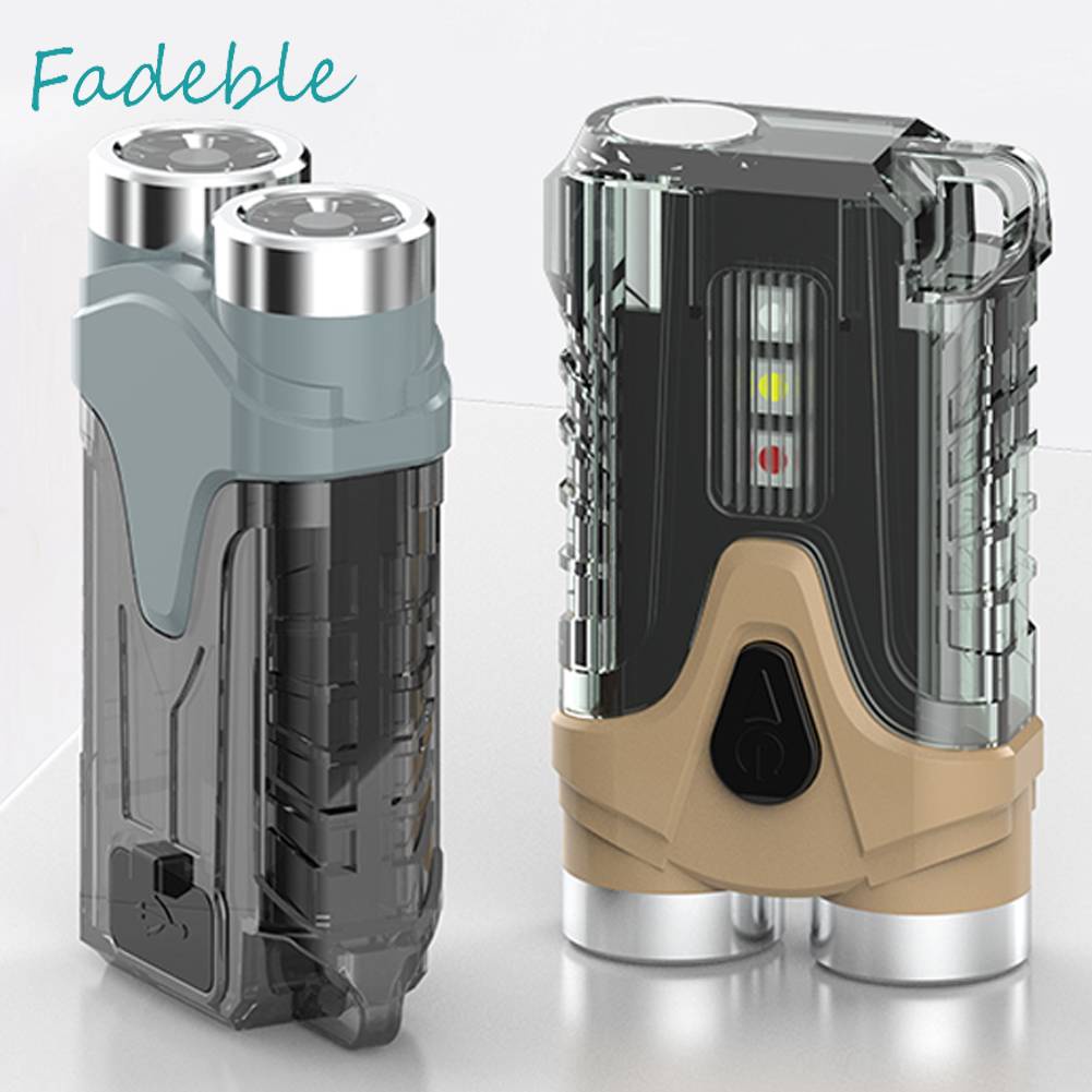 Đèn LED Cắm Trại Bỏ Túi Loại C 500mAh Chống Thấm Nước 7 Chế Độ Tiện Dụng