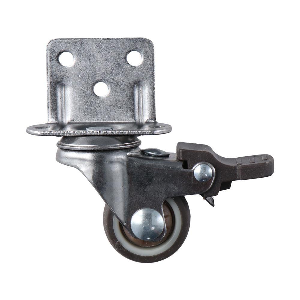 CONOPERY Bánh Xe Đẩy Có Phanh Xoay 360 Độ Bảo Vệ Sàn Nhà