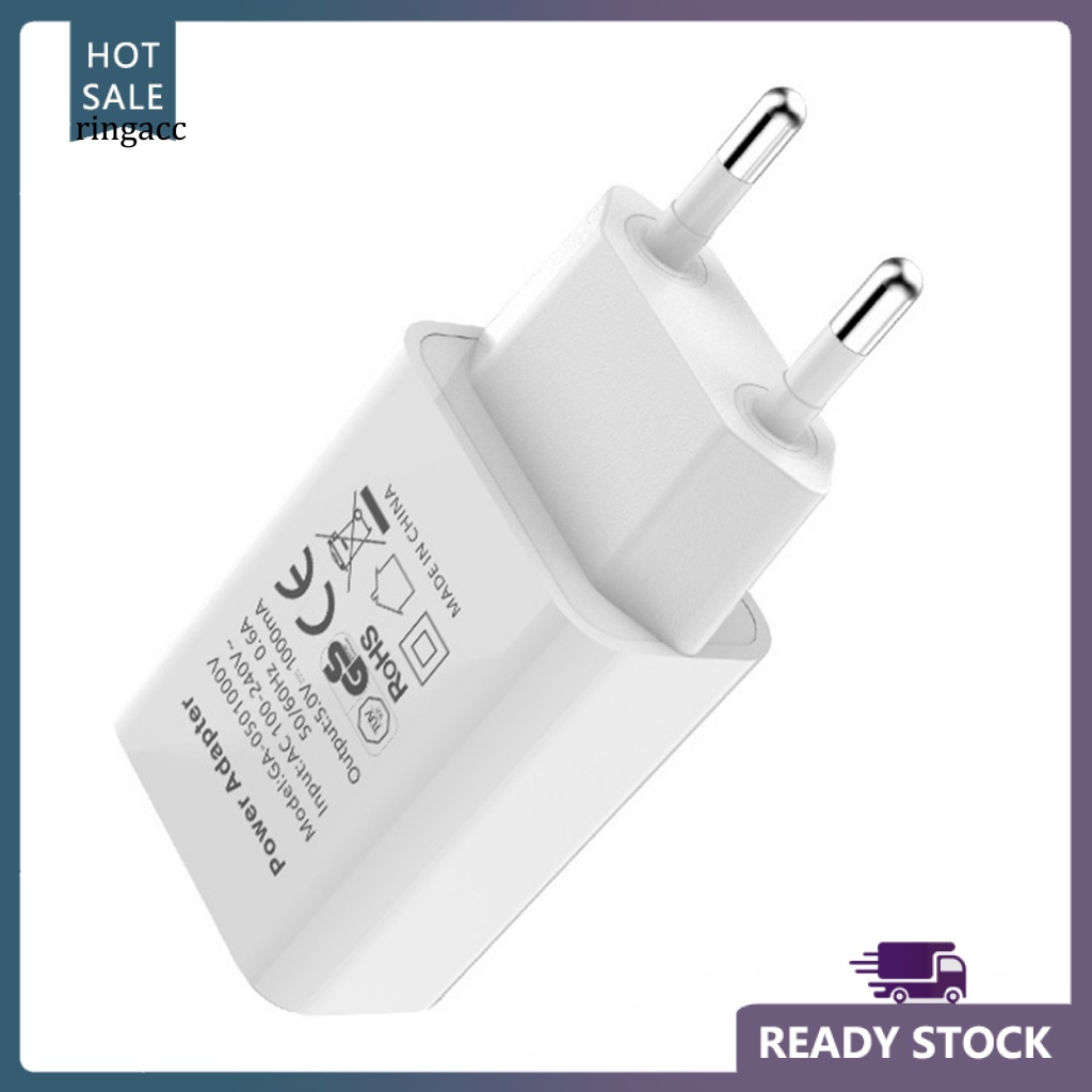 Rga Phụ Kiện Sạc Điện Thoại Di Động Hiệu Quả Cao Gắn Tường Bảo Vệ Điện Áp