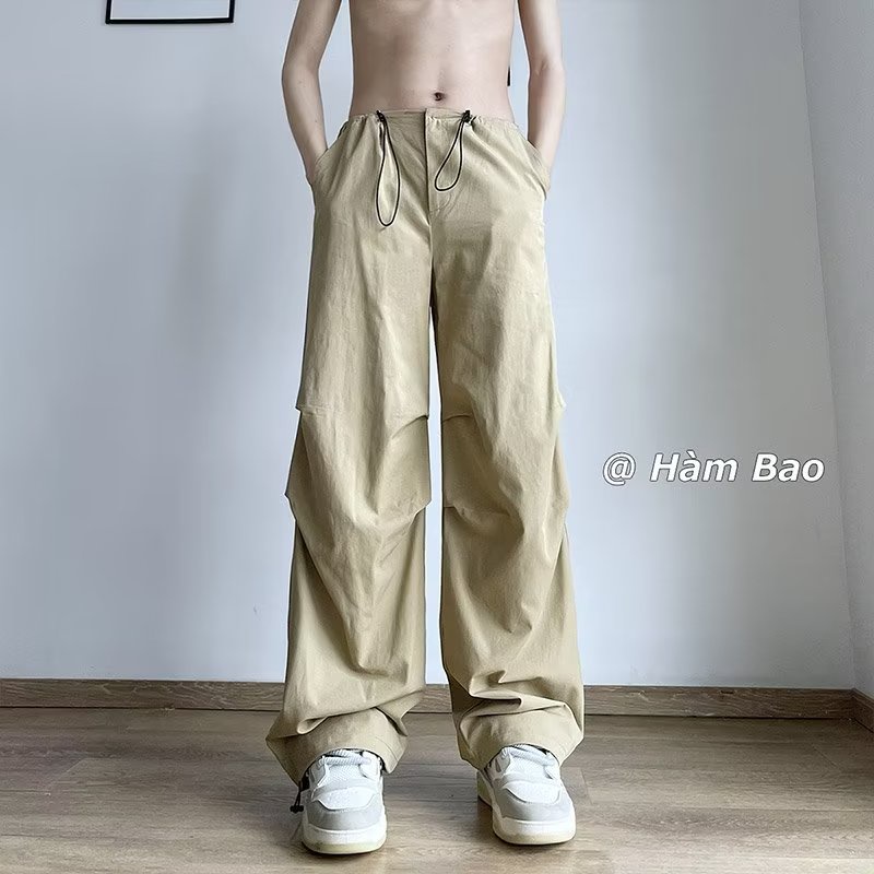 Quần Dài Nam Ống Rộng Thời Trang Phong Cách