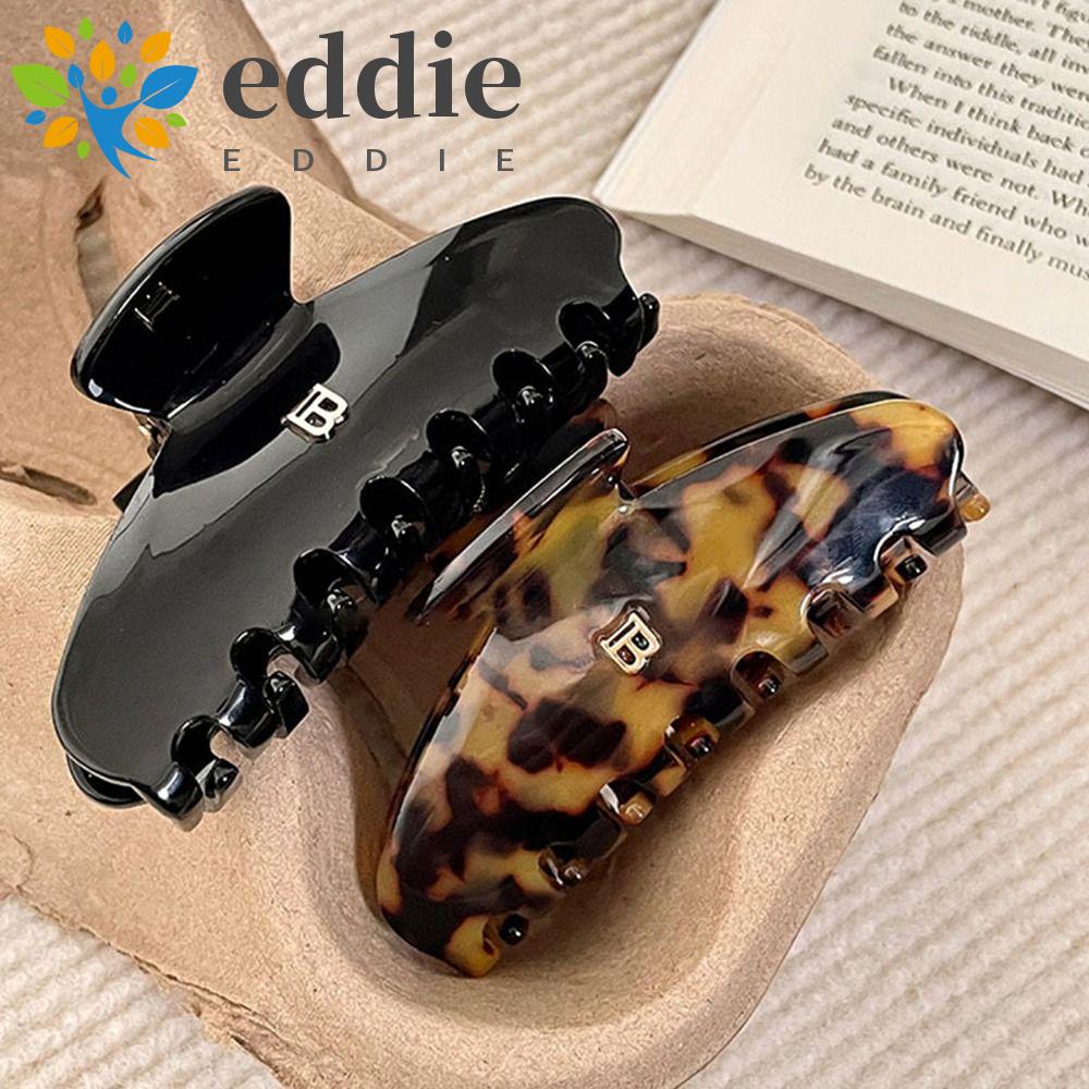 26EDIE Kẹp Tóc Đuôi Ngựa Cỡ Lớn Hình Cá Mập Thời Trang Cá Tính Cho Nữ