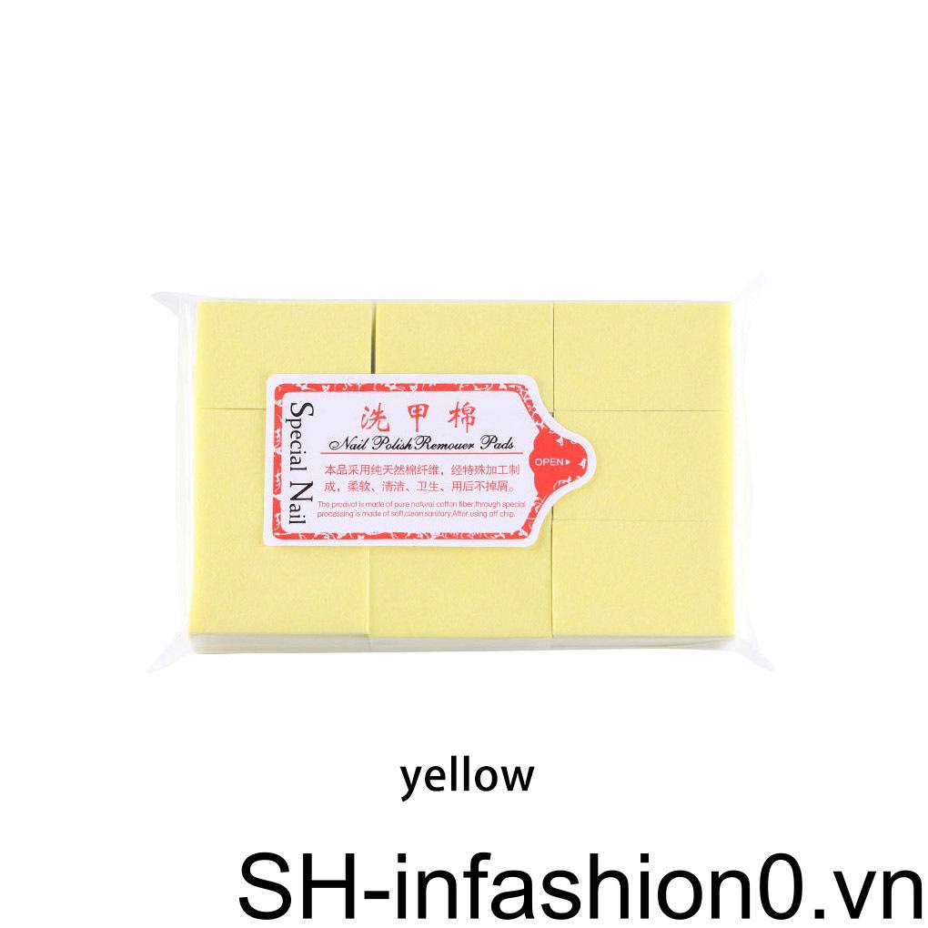 Bộ 600 Miếng Bông Mềm Lau Chùi Móng Tay