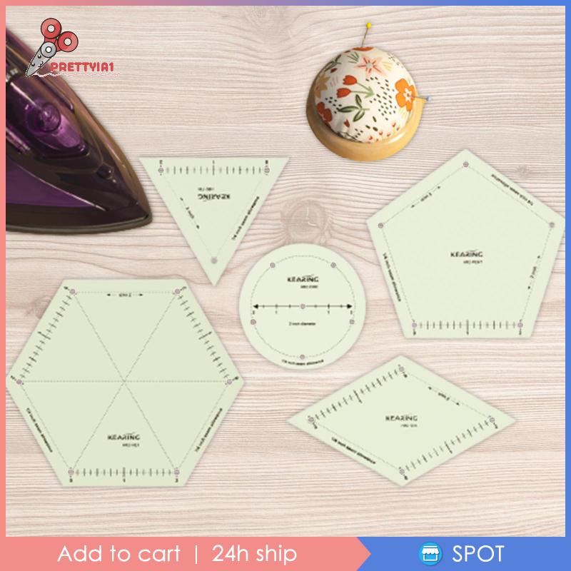 Set 5 Thước Ủi Đồ Thủ Công Chống Trượt Nhiều Hình Dạng