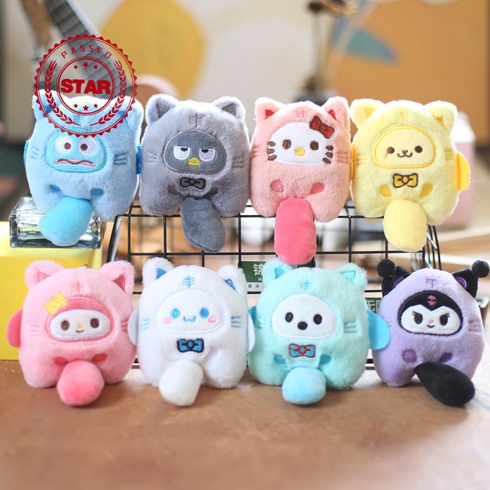 Móc Khóa Hình Búp Bê Nhồi Bông Kuromi N0G4 Dễ Thương