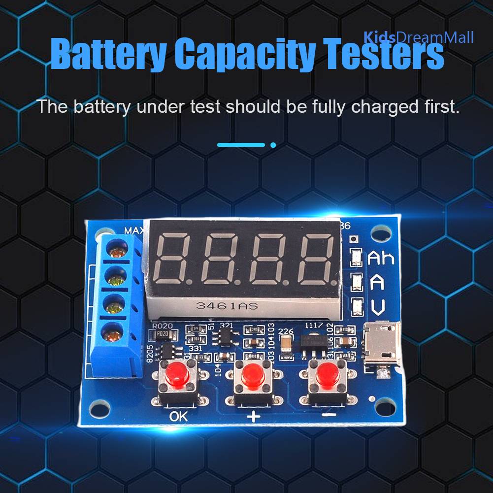 Mô Đun Kiểm Tra Nguồn Pin 12V Chuyên Dụng Chất Lượng Cao