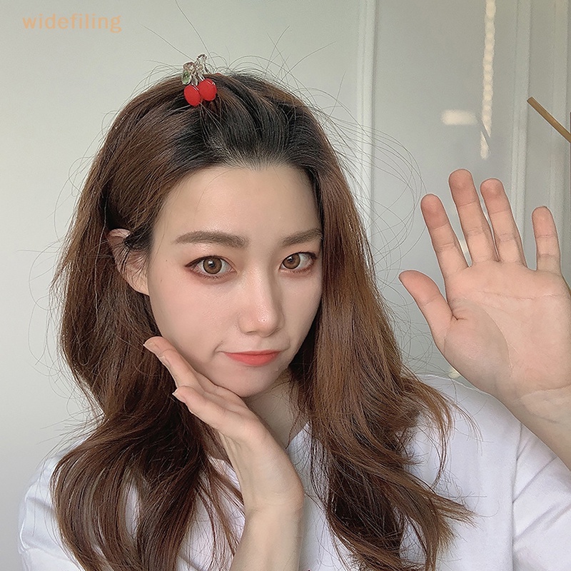 Kẹp Tóc Hình Quả Cherry Nhỏ Xinh Xắn Dành Cho Nữ