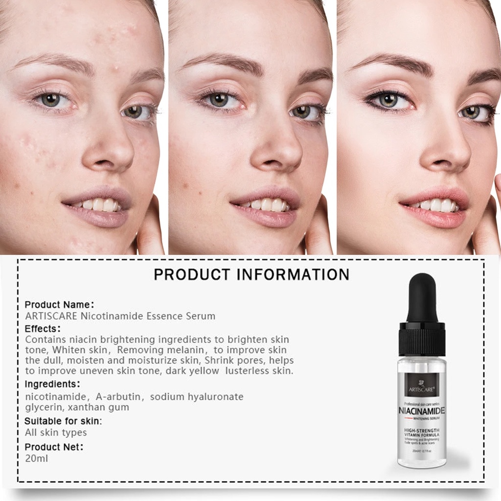 Serum Niacinamide Vitamin B3 20ml Dưỡng Ẩm Chăm Sóc Da Mặt