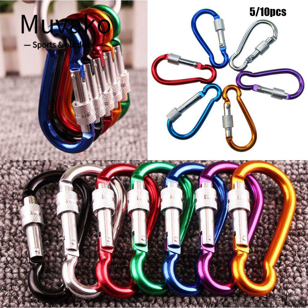 MUVAKO Set 5 / 10 Móc Khóa Leo Núi Đa Năng