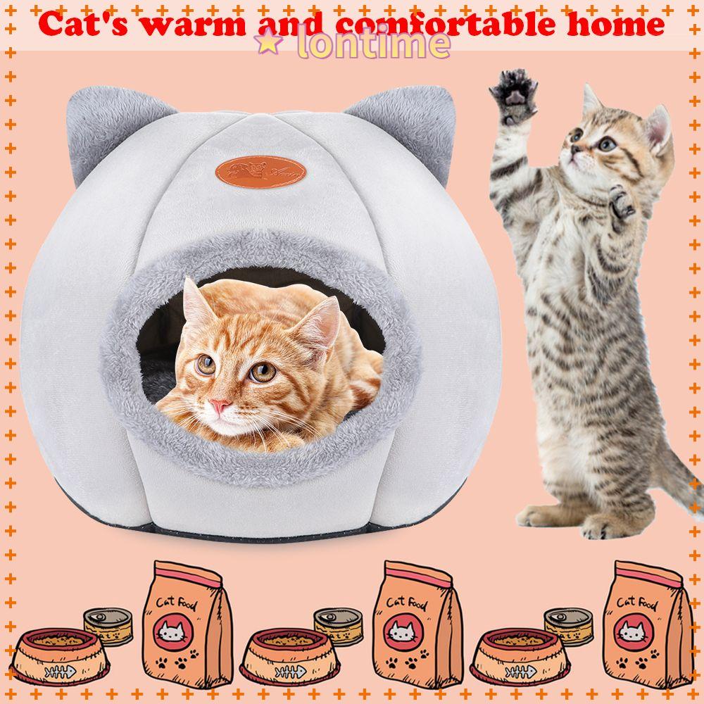 LONTIME Giường Ngủ Trong Nhà Mềm Mại Dành Cho Mèo Cưng