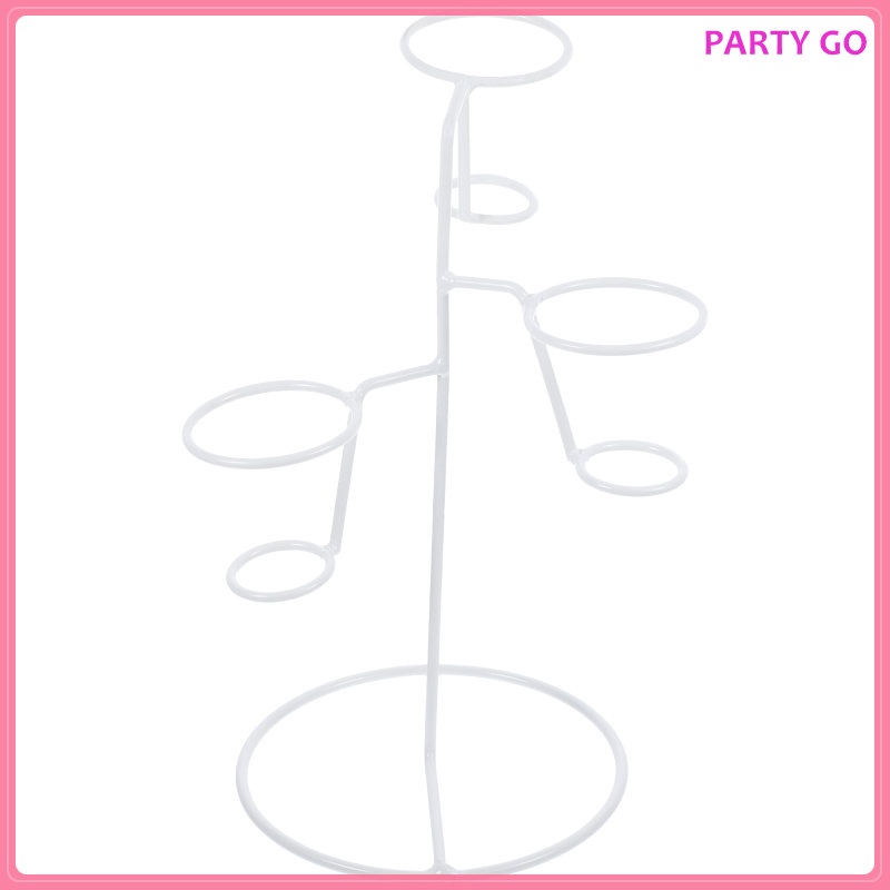 Giá Đỡ Trưng Bày Bánh Kem / Món Tráng Miệng Bằng Sắt Hình Nón Tiện Dụng