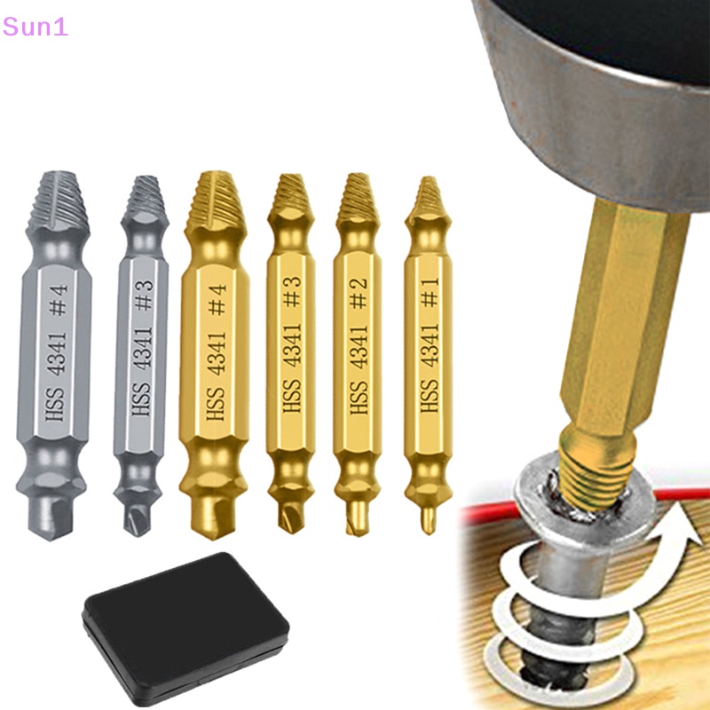 Set 4 / 6 Mũi Khoan Gỗ Bị Hỏng Sun1 >