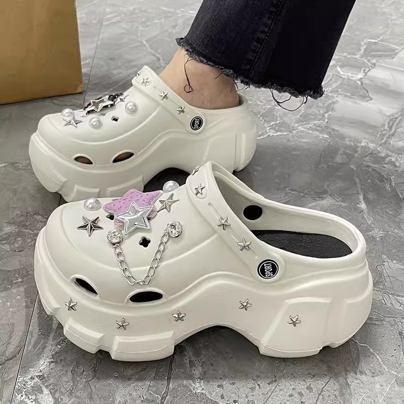 ICCLEK  dép cross dép sandal nữ dép bánh mì nữ Thoải mái 33zDDX080405   Phong cách Beautiful Thời trang Chic B91H0EJ 37Z230910