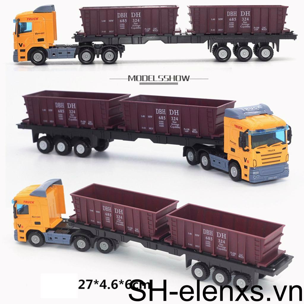 Đồ Chơi Xe Tải Màu Vàng Với Tỷ Lệ 1: 48