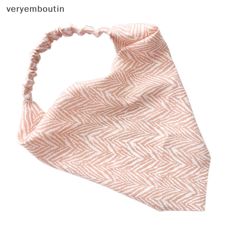 Băng Đô Co Giãn Họa Tiết Kẻ Sọc Nhiều Màu Sắc Thời Trang Cho Nữ