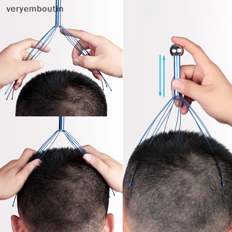 1 Đầu Massage Với 12 Ngón Tay Giúp Giảm Căng Thẳng