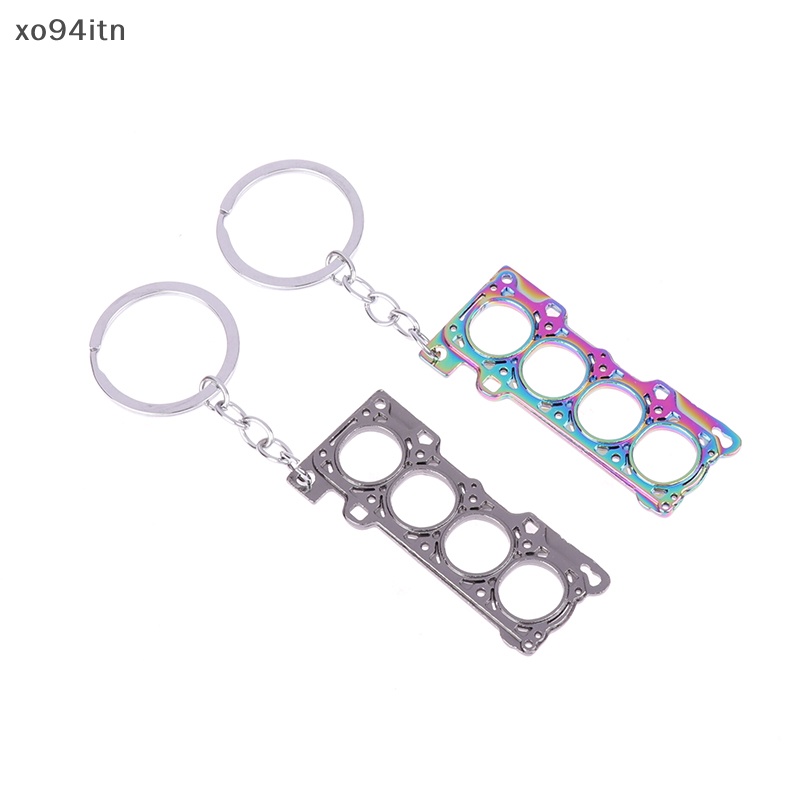 Móc Khóa Mô Hình Đầu Trụ Điều Chỉnh Động Cơ Xe Hơi F1 Racing Fan n DIY