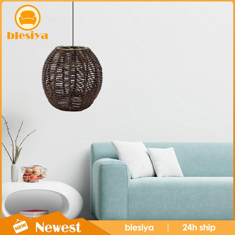 Vỏ Bọc Đèn Chùm Bằng Mây Đan Trang Trí Phòng Ngủ / Nhà Hàng / Nhà