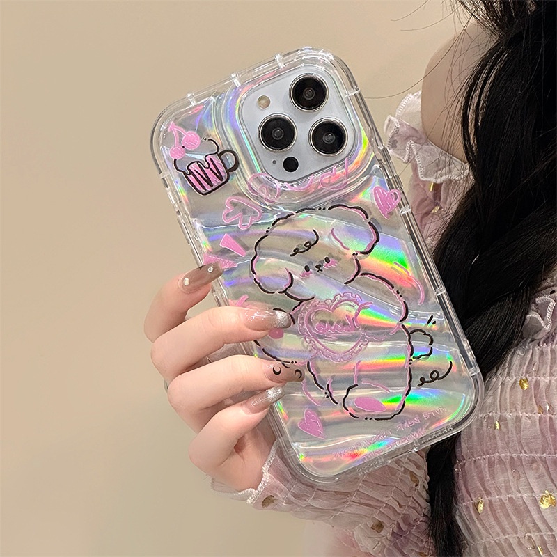 Ốp Điện Thoại In Hình Chú Chó Đáng Yêu Cho iphone15 / 14promax / 13 / 12 / 11 / XR / XS / X / XSMAX / 7 / 8PLUS