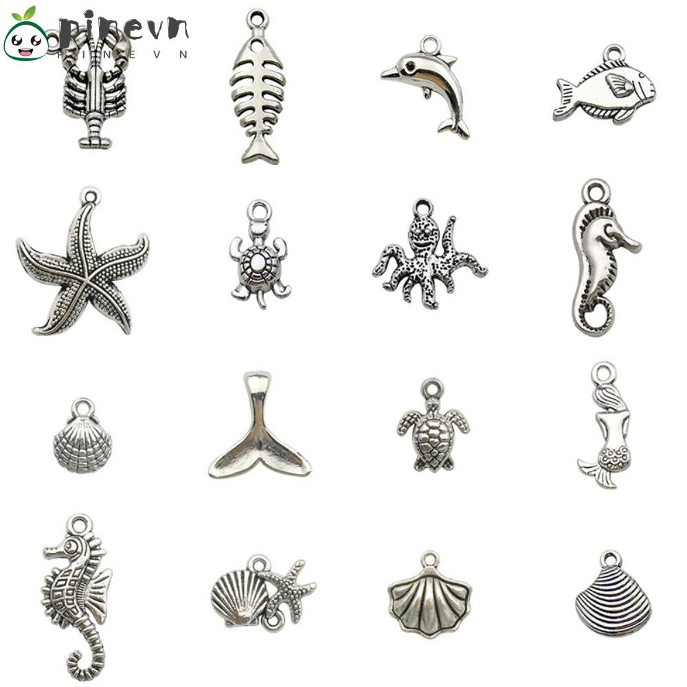 PINEVN Set 105 Mặt Dây Chuyền Hình Sinh Vật Biển Nhiều Kiểu