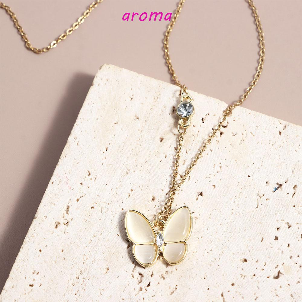 AROMA Vòng Cổ Choker Lấp Lánh Dễ Thương Thanh Lịch Dành Cho Nữ