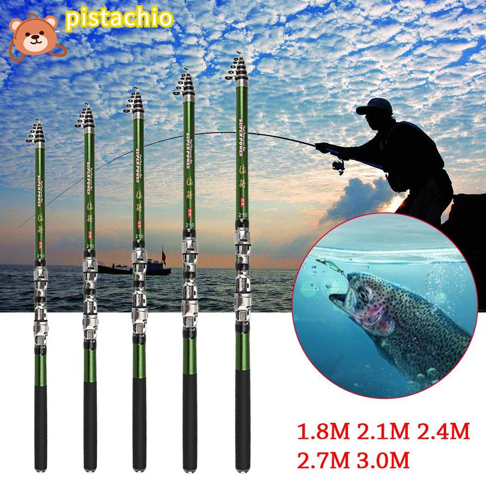 PISTA Cần Câu Cá Siêu Nhẹ Có Thể Gấp Gọn Tiện Dụng Mang Theo Du Lịch