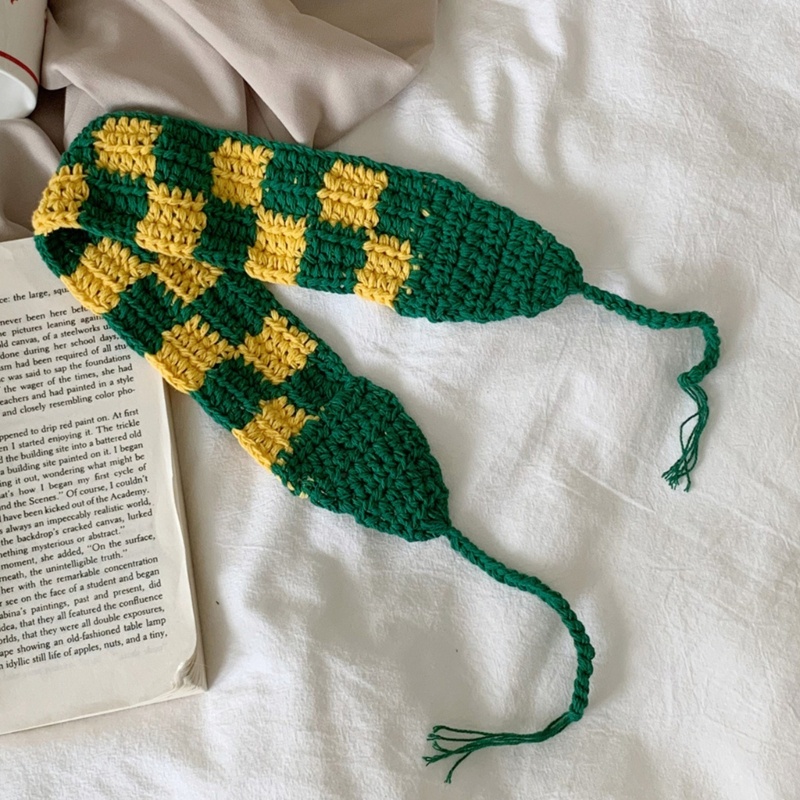 Băng Đô Đan Len Mềm Mại Co Giãn Thời Trang Cho Nữ