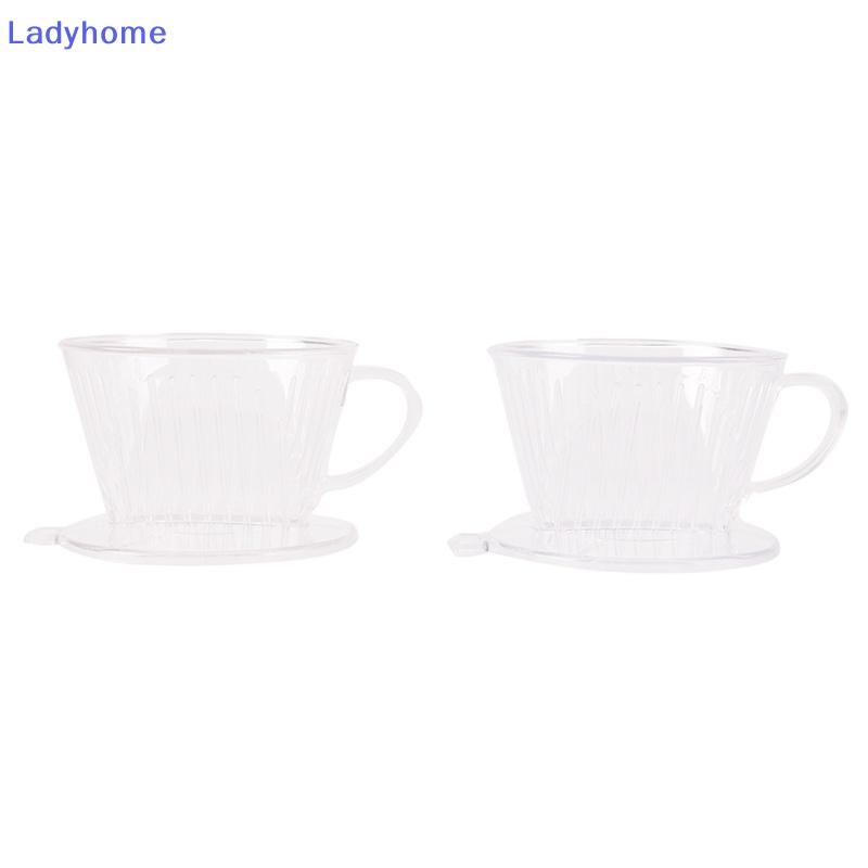 Cốc Lọc Cà Phê Bằng Nhựa Trong Suốt Có Thể Tái Sử Dụng