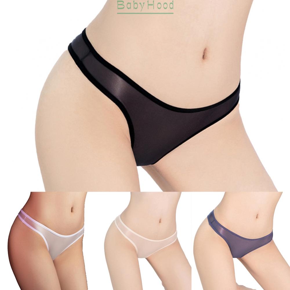 【Big Discounts】Women Sexy Panties Sheer Briefs Low Rise Underwear See Through Knickers Thongs#BBHOOD