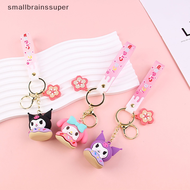 SANRIO Móc Khóa Búp Bê Hoạt Hình Kuromi Kuromi My Melody Dễ Thương Dùng Để Trang Trí Ba Lô / Ô Tô SBS