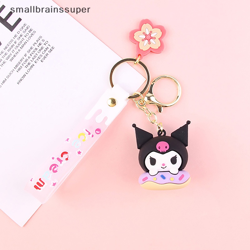 SANRIO Móc Khóa Búp Bê Hoạt Hình Kuromi Kuromi My Melody Dễ Thương Dùng Để Trang Trí Ba Lô / Ô Tô SBS