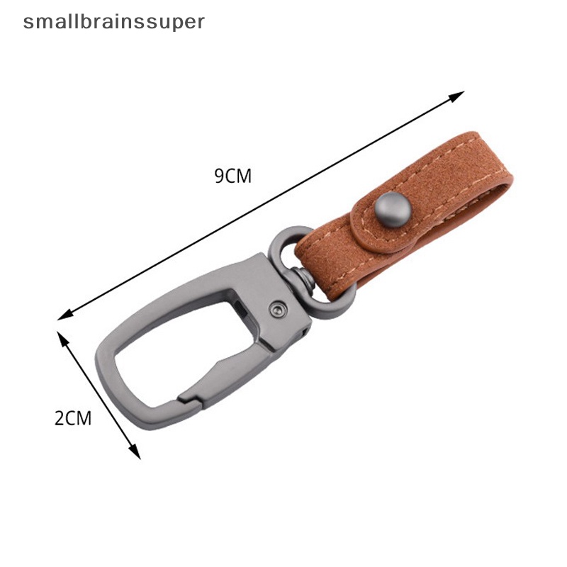 Móc Chìa Khóa Xe Hơi Bằng Da Handmade Chất Lượng Cao Cho Nam SBS