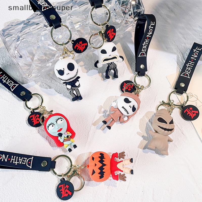 Móc Khóa Xe Hơi Nhỏ Nhắn Hình Phim Hoạt Hình Nightmare Before Christmas Jack Sally Quà Tặng Halloween SBS