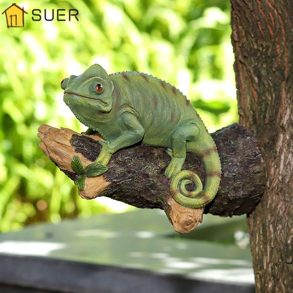 SUENIN Tắc Kè Hoa Giả Trang Trí Sân Vườn