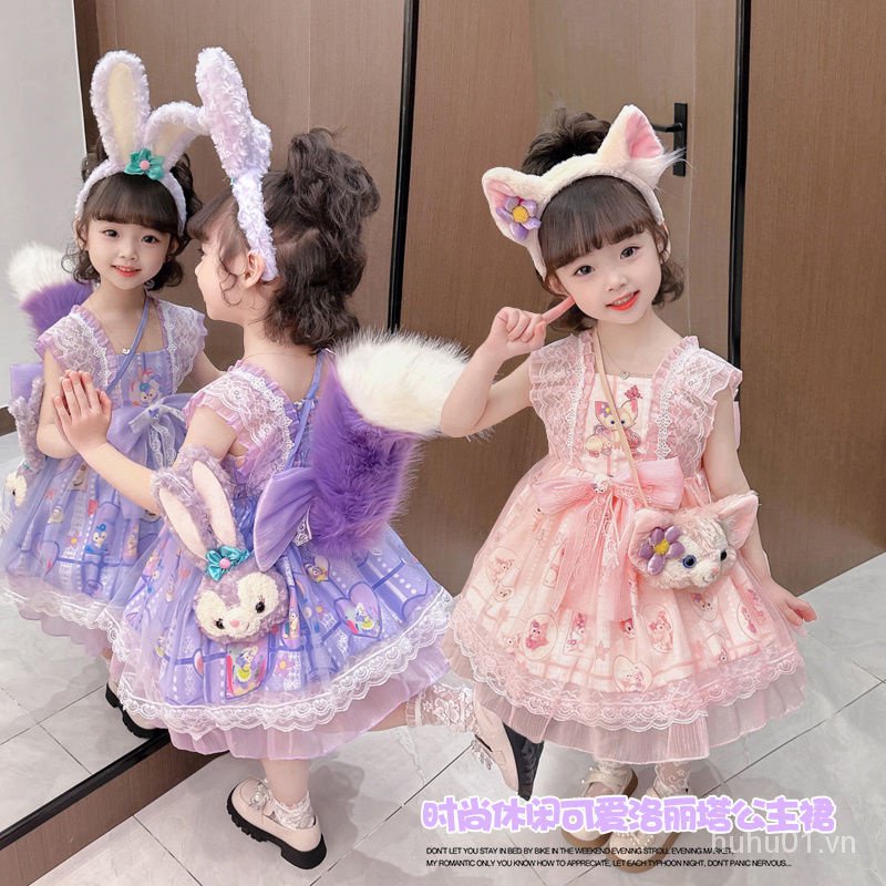Đầm Lolita Đuôi Cáo Dễ Thương Cho Bé Gáihuhu01.vn7