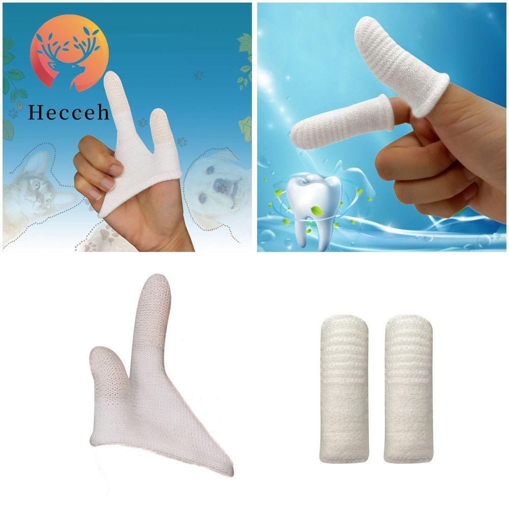 HECCEH Bàn Chải Đánh Răng Đeo Ngón Tay Cho Thú Cưng