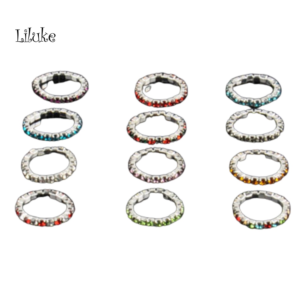 Bộ 12 Nhẫn Đeo Ngón Chân Thời Trang Cá Tính Charms