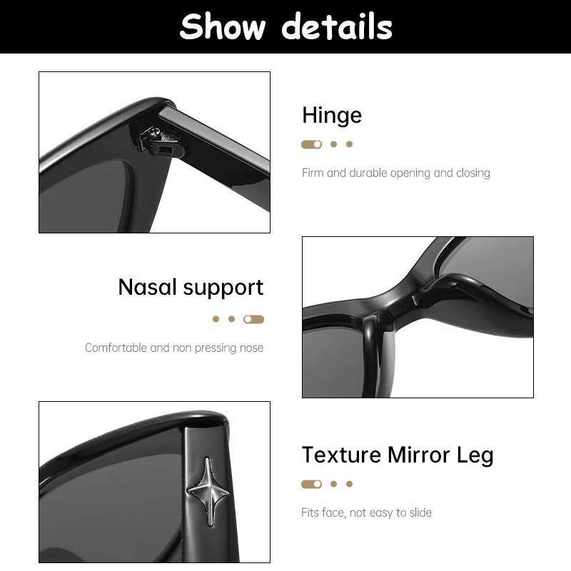 Miumiua🕶Kính Mát Gọng Nhỏ Mắt Mèo Phong Cách Mắt Mèo Đa Năng Chất Lượng Cao Cho Nam Và Nữ