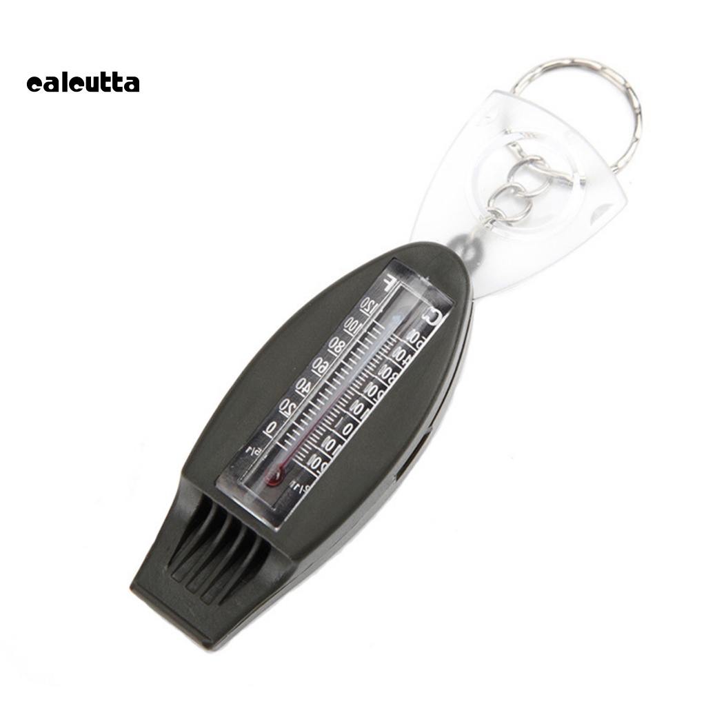 Còi Thổi Khẩn Cấp 4 Trong 1 Tích Hợp La Bàn Và Nhiệt Kế Đa Năng Tiện Dụng