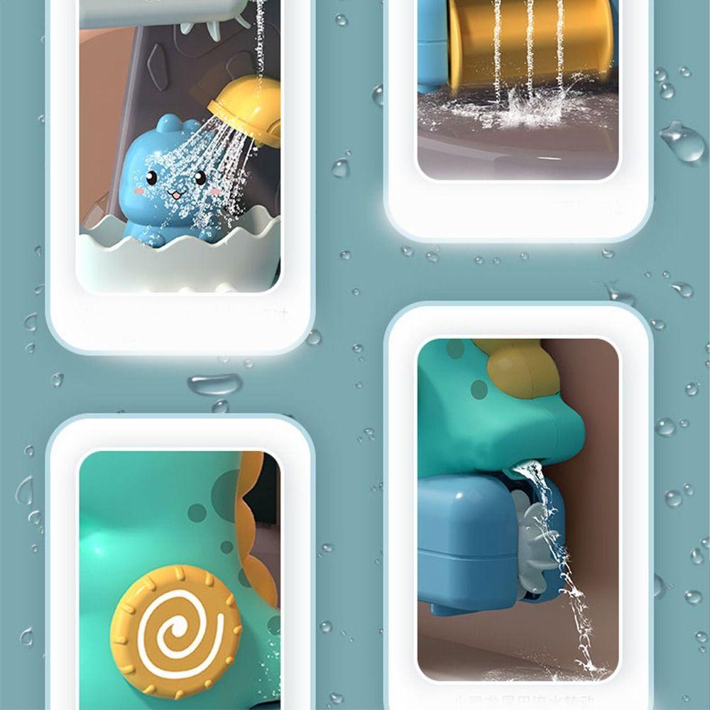 Đồ Chơi Đầu Vòi Sen Hình Khủng Long Hoạt Hình Bằng Nhựa 8.98 * 7.87 * 2.36in Dành Cho Trẻ Em