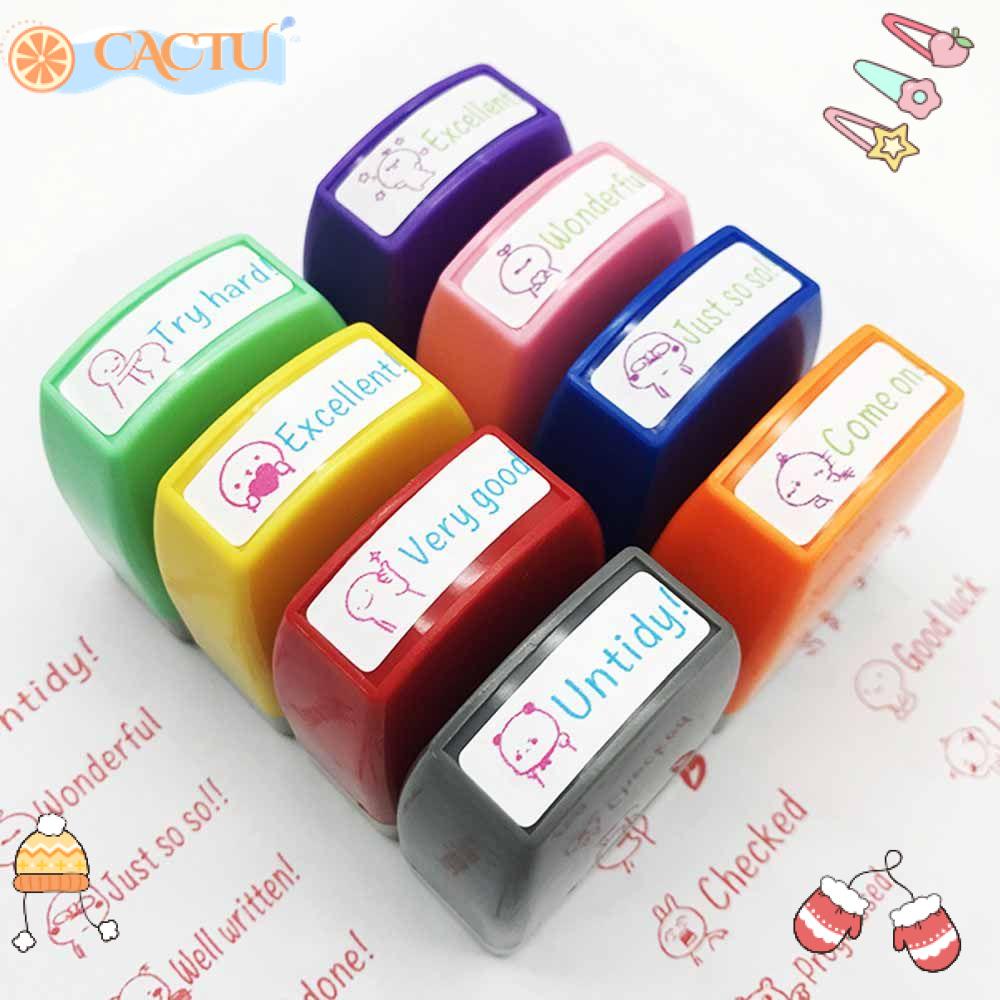 CACTU Con Dấu Đồ Chơi DIY Độc Đáo Cho Học Sinh