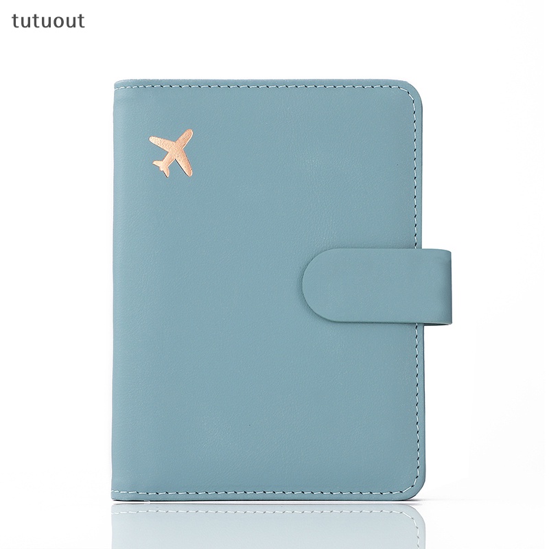 Ví Da PU Đựng Hộ Chiếu / Thẻ ID Tiện Dụng Khi Đi Du Lịch