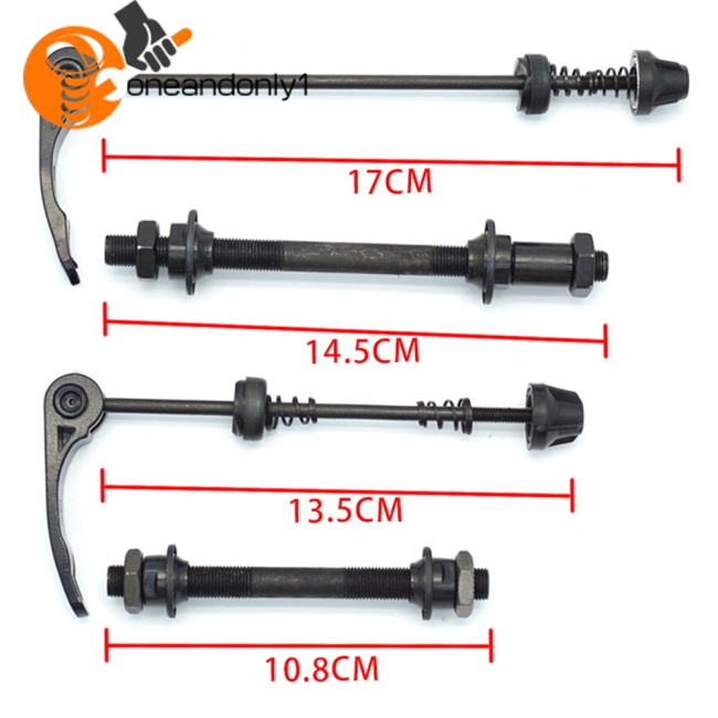 Bộ Trục Trước Và Sau Tháo Lắp Nhanh Cho Xe Đạp Leo Núi Mtb