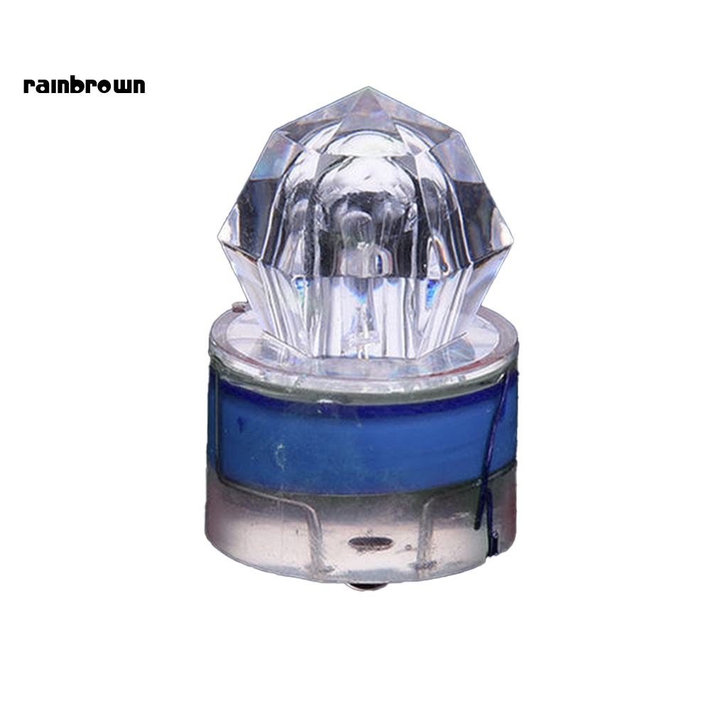 Mồi Giả Nhử Cá Hình Kim Cương Có Đèn LED