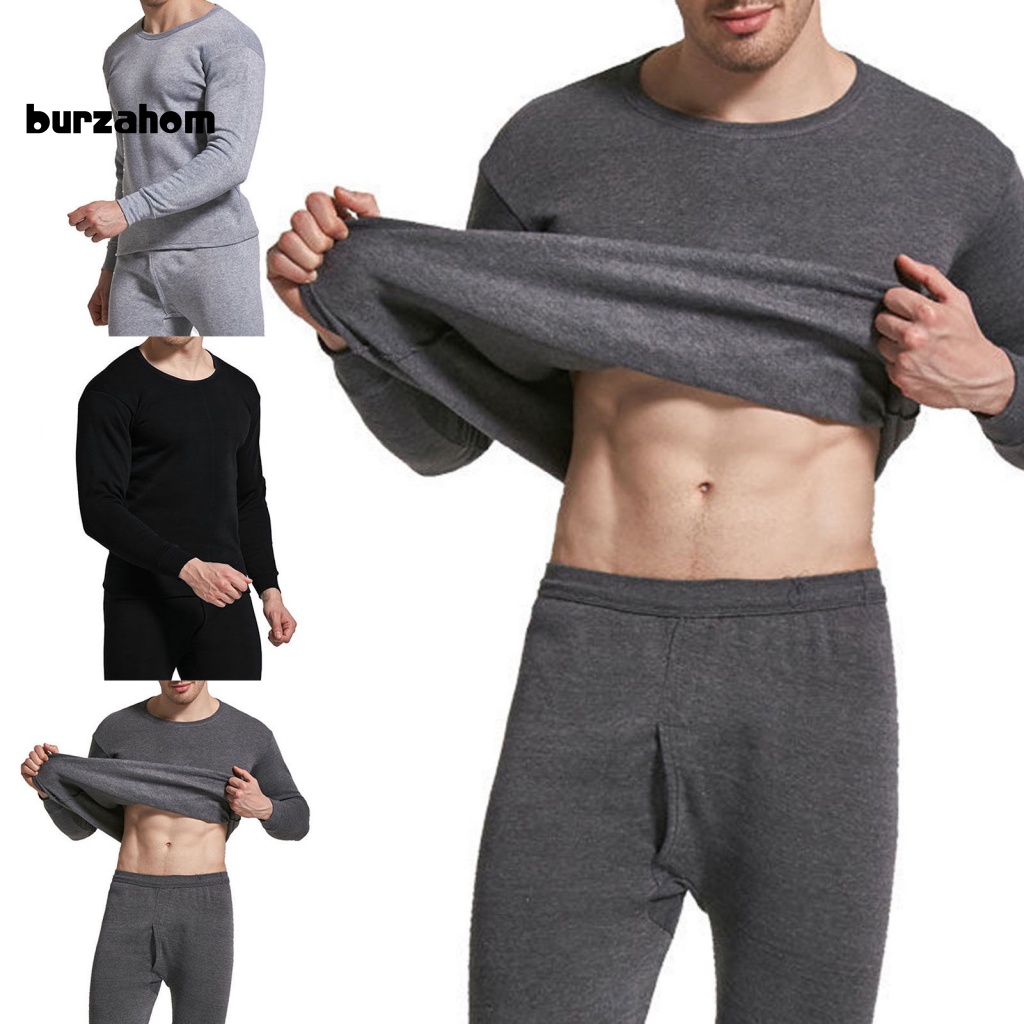 Set Đồ Ngủ 2 Món Lót Nhung Dày Dặn Giữ Ấm Mùa Đông Plus Size Cho Nam